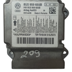 Audi Q3 anno dal 2011 al 2018 Centralina airbag 8U0959655B 5WK44299